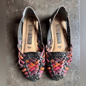 Colorful Woven Women’s Huaraches